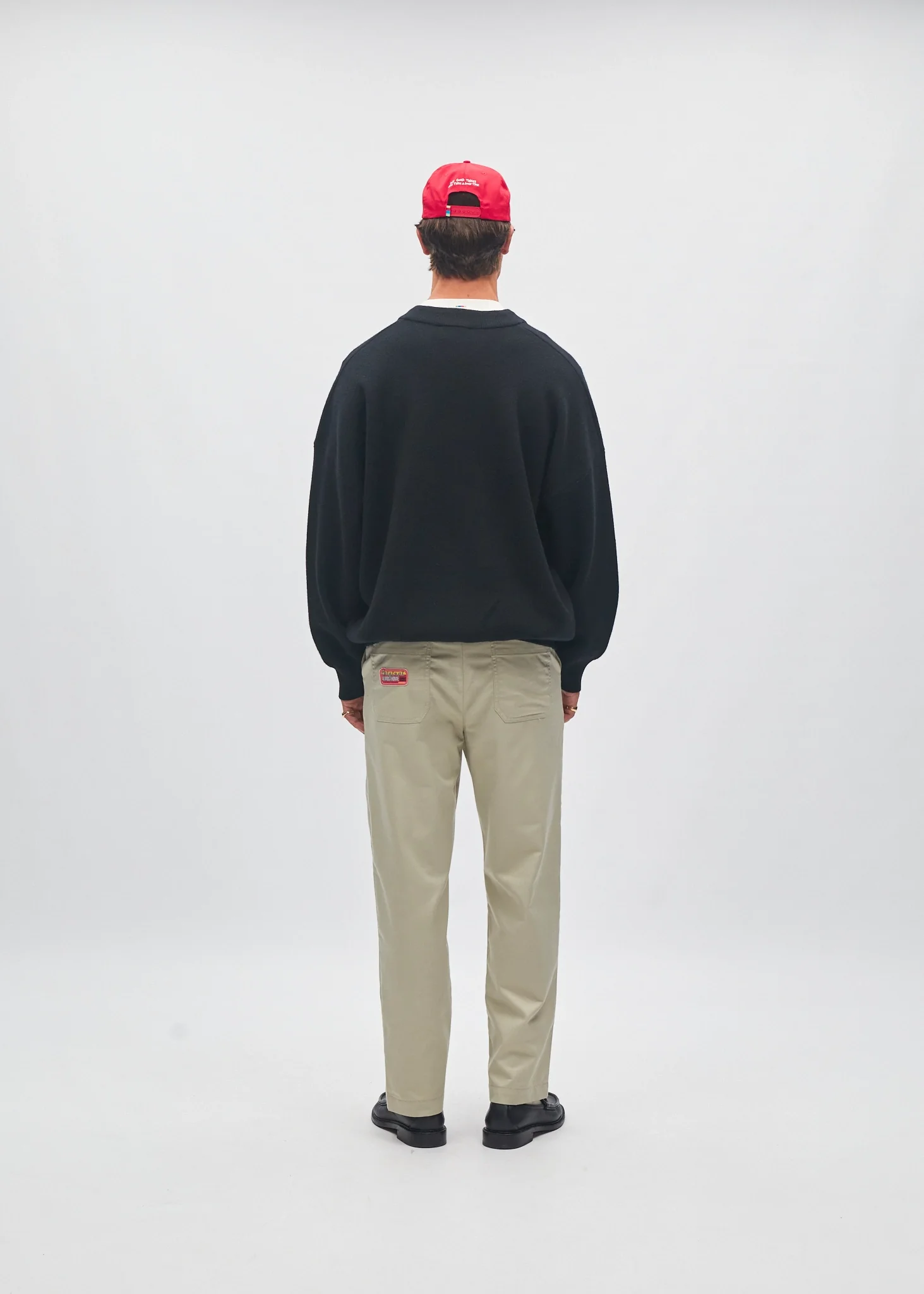 Heavyweight Merino Wool V-Neck - Image 4