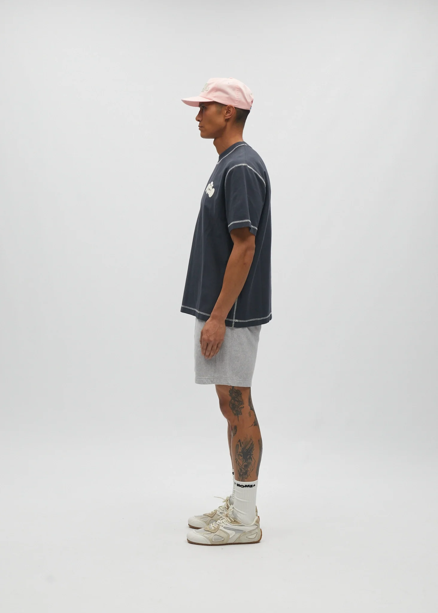 Contrast Stitched Tee - Image 3