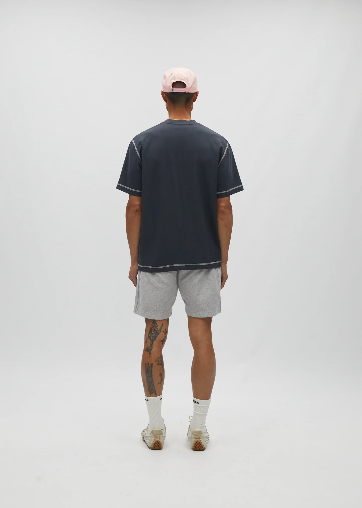 Contrast Stitched Tee - Image 4