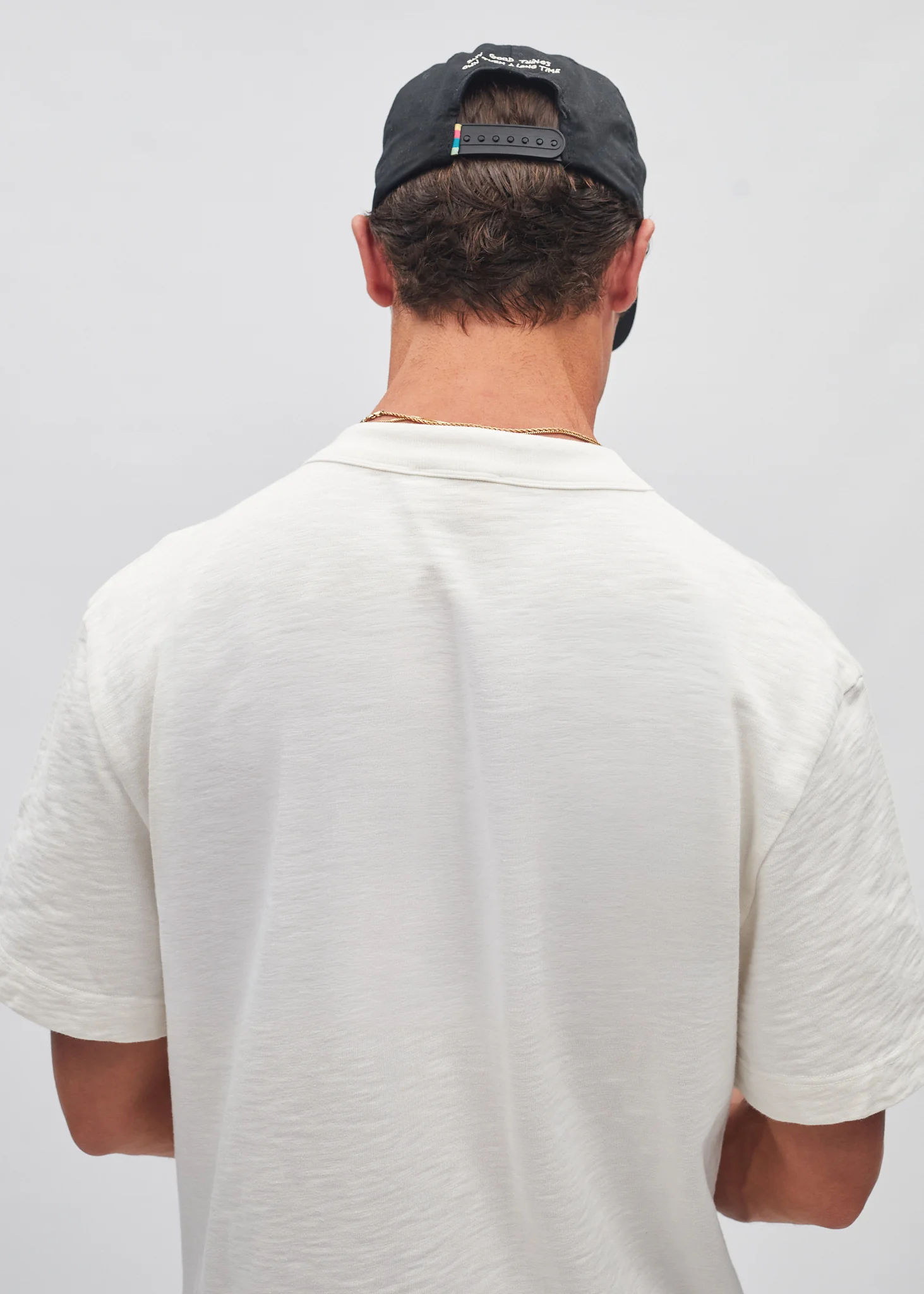 Relaxed Fit Blank Tee - Image 5