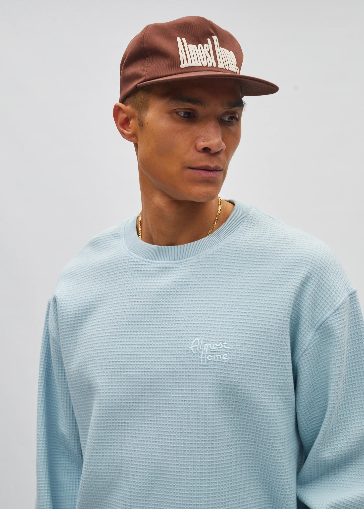 Cropped Waffle Long Sleeve - Image 5