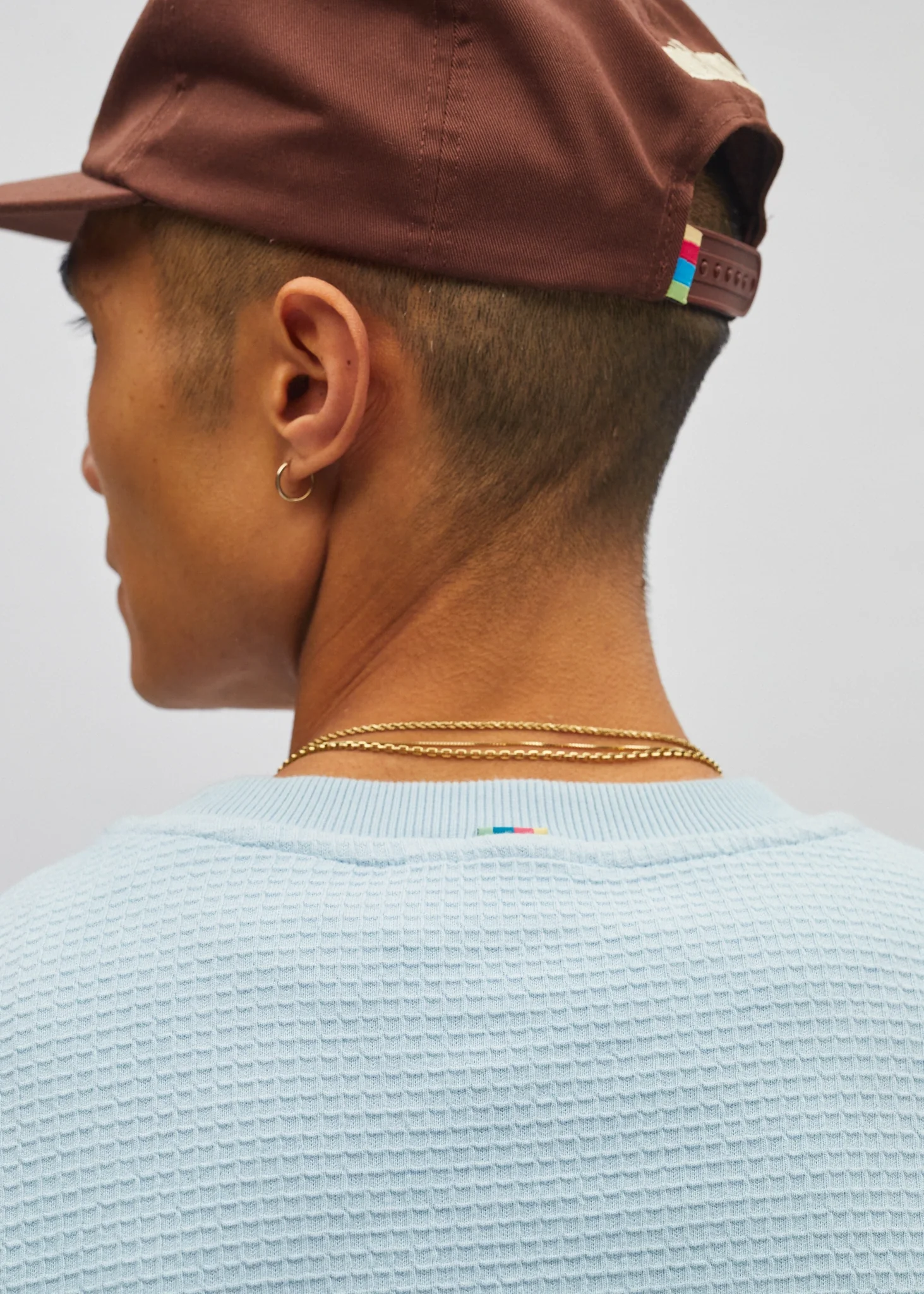 Cropped Waffle Long Sleeve - Image 6