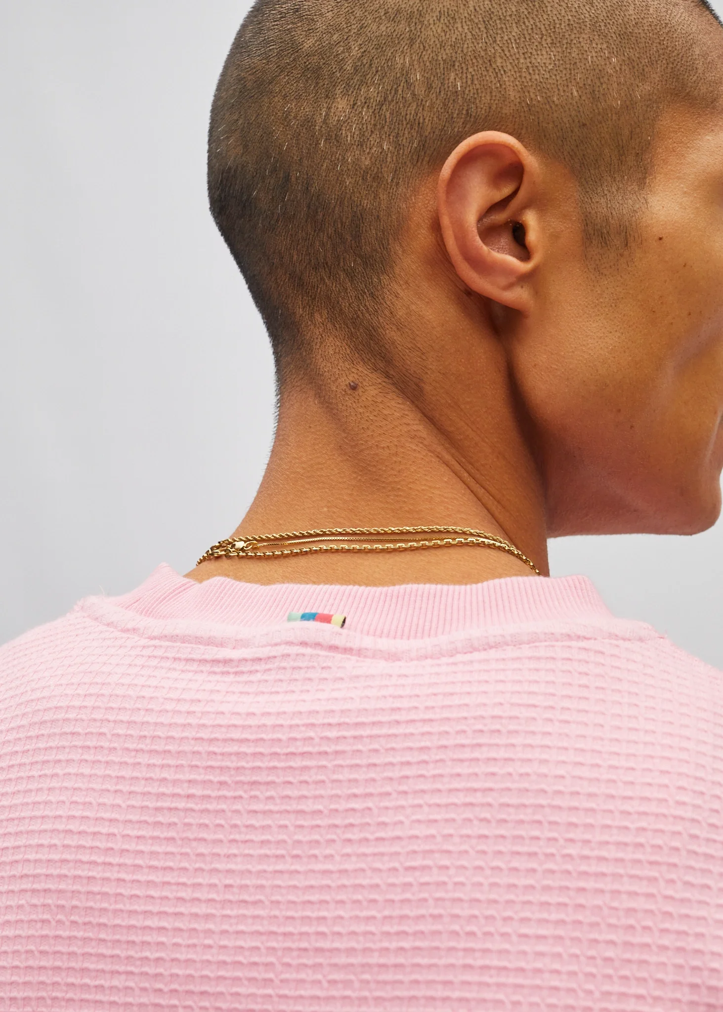 Cropped Waffle Long Sleeve - Image 6